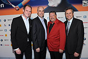 Peter Bosch (MTTV Iphitos e.V.),  Manfred Bräunl (Leiter Marketing Deutschland der BMW Group) , Dr. Manfred Dirrheimer (FWU AG), Klaus Cyron (S&K Marketingberatung GmbH) (©Foto: Goran Nitschke)